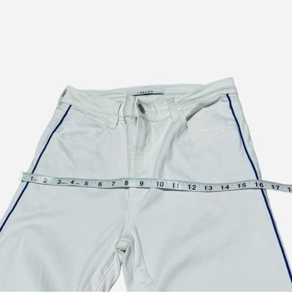 J Brand Women's Alana Skinny Fit Jeans - Comfortable White, Size 28 | Very Good - Picture 5 of 10